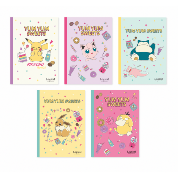 KOKUYO Campus Pokemon Semi B5 Notebook - Limited Candy Quest Collection - PRE-ORDER