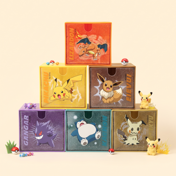 Pokemon Stack & Store Cubes - Limited Edition