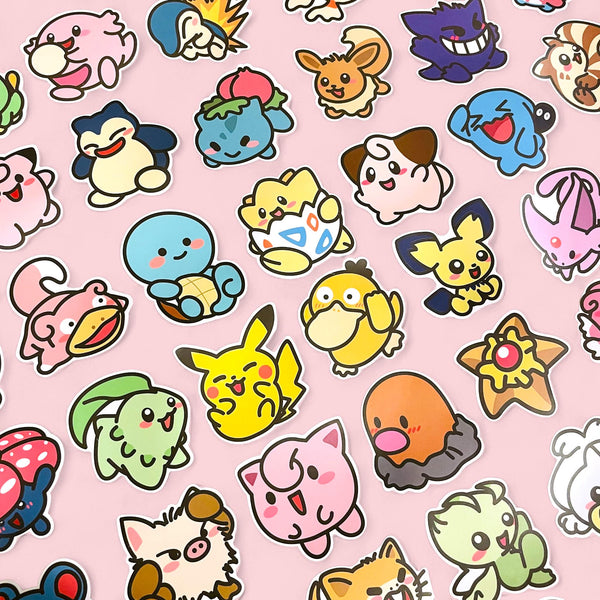 Pokémon 'Gotta Catch Em All' Stickers