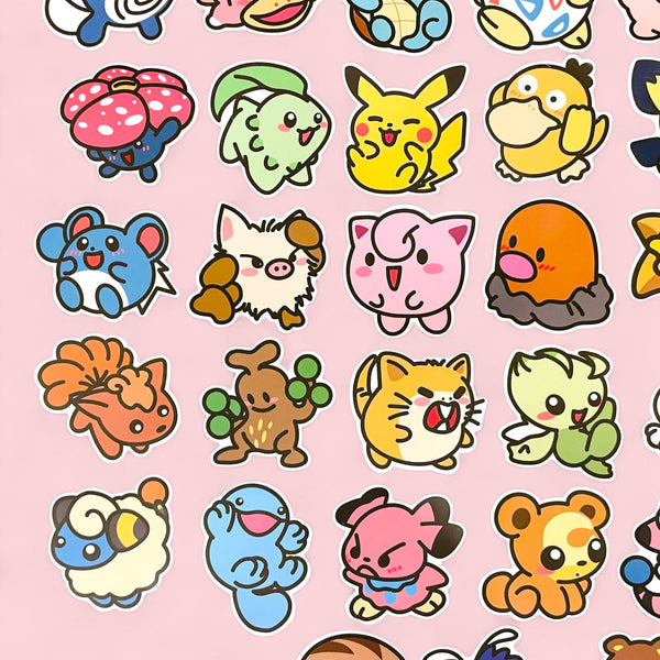Pokémon 'Gotta Catch Em All' Stickers