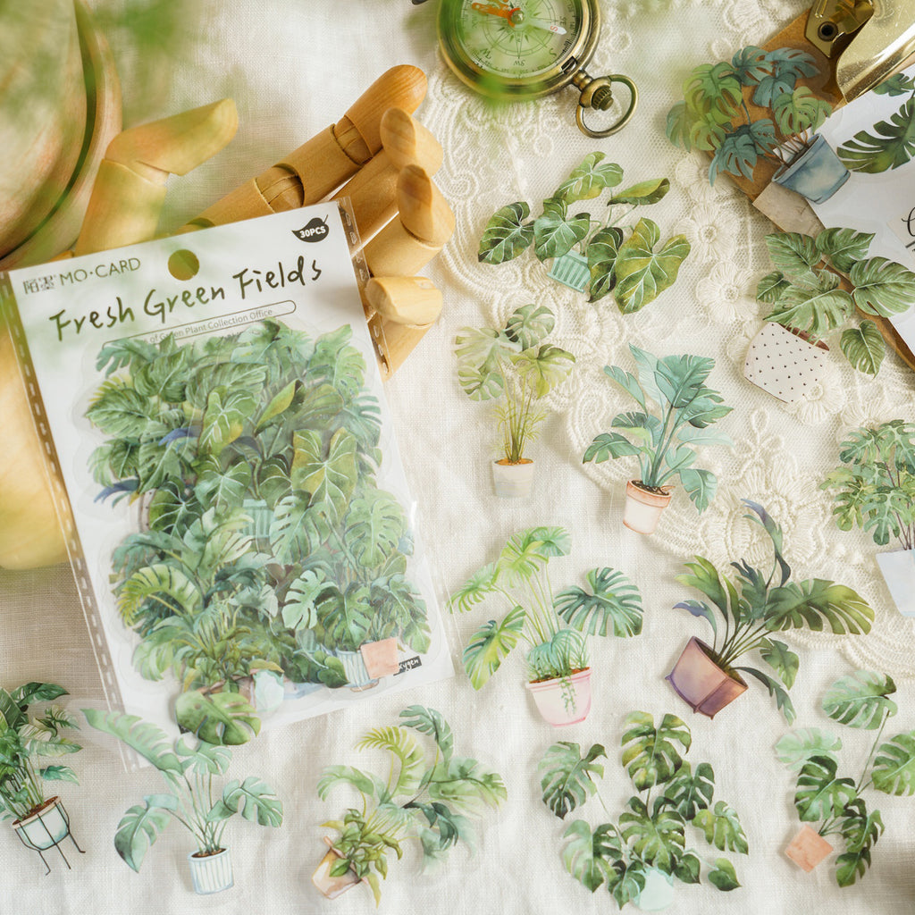 stickers for plant pots Potted Plant Stickers