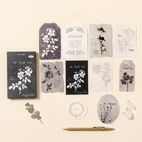 Pressed Flowers Embossed Paper - Boxed Set