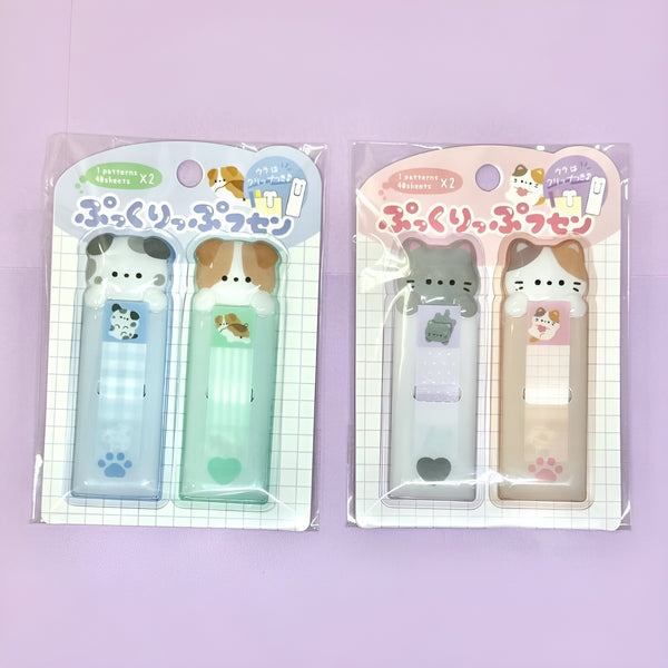 Pukkuri Fusen Puffy Clip Index Sticky Notes