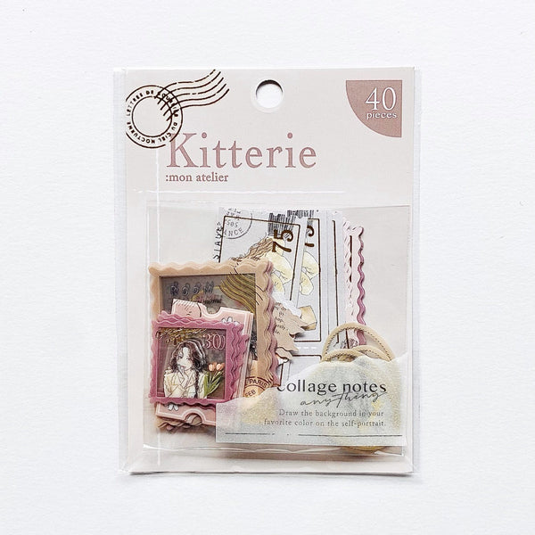Q-Lia Kitterie Mon Atelier Stickers - Powder Pink