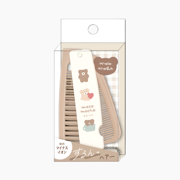 Q-Lia Moko Mocha 2-Way Comb
