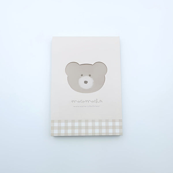 Q-Lia Moko Mocha Memo Pad - Beige
