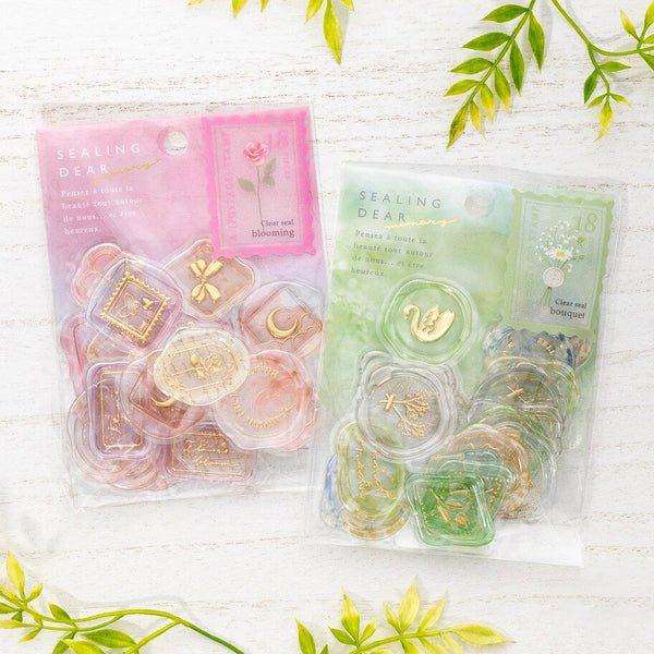 Q-Lia Sealing Dear Stickers - Memory - Pink