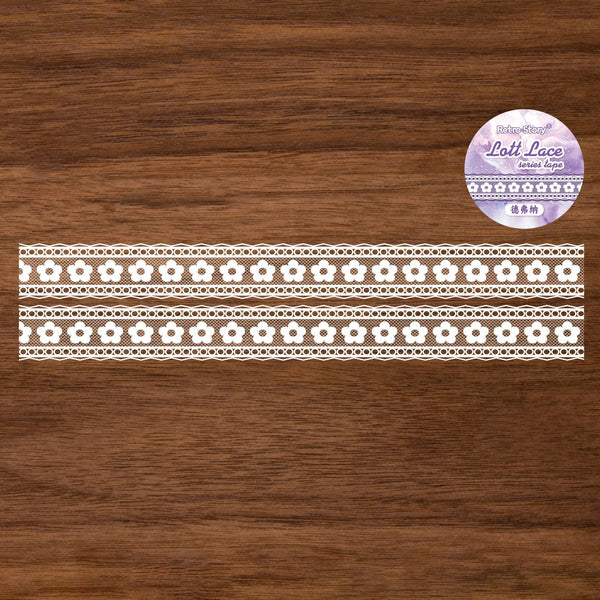 Retro Lace Die-Cut Masking Tapes