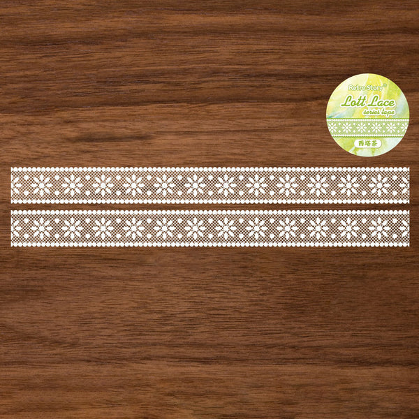 Retro Lace Die-Cut Masking Tapes