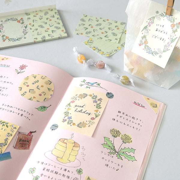 Ryu-Ryu Lucy's Basket Decorative Paper Set - Green