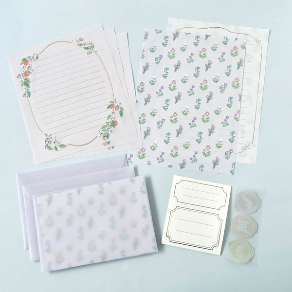 Ryu-Ryu Lucy's Basket Letter Set - Purple