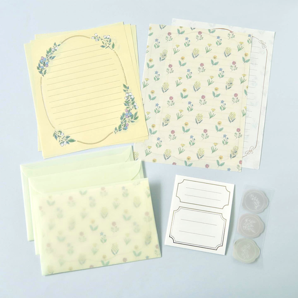 Ryu-Ryu Lucy's Basket Letter Set - Yellow