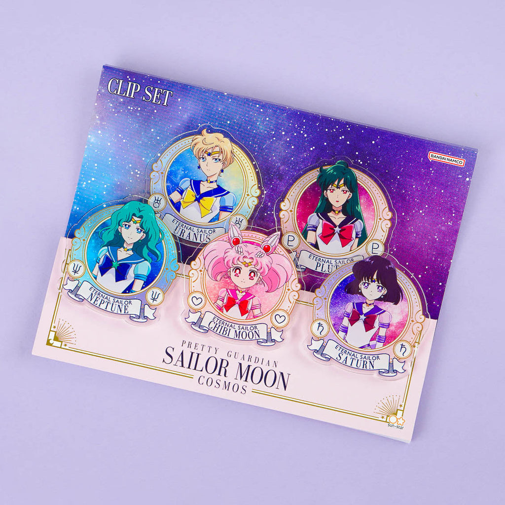 Sailor Moon Clip Set - Cosmos - Chibi Moon - Limited Edition