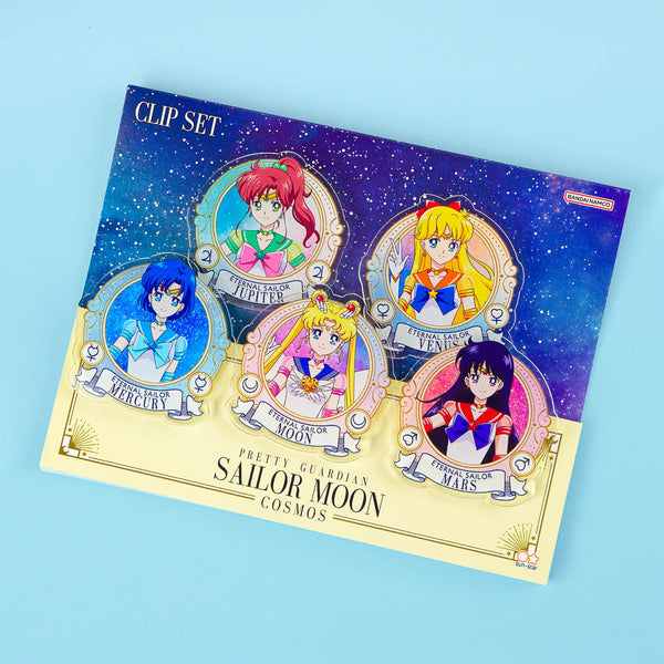 Sailor Moon Clip Set - Cosmos - Moon - Limited Edition