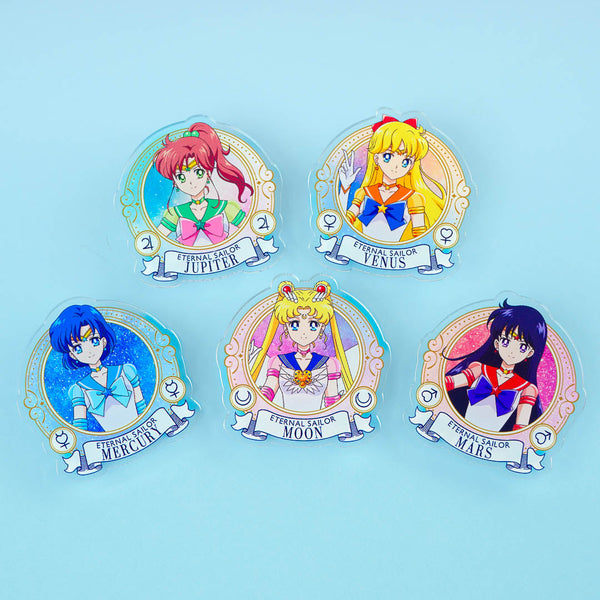 Sailor Moon Clip Set - Cosmos - Moon - Limited Edition