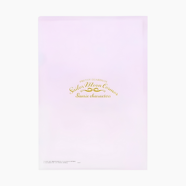 Sailor Moon Cosmos & Sanrio Characters Clear Folder - Pink - Limited Edition