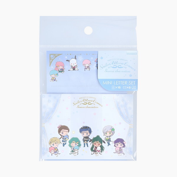 Sailor Moon Cosmos & Sanrio Characters Letter Set - Blue - Limited Edition