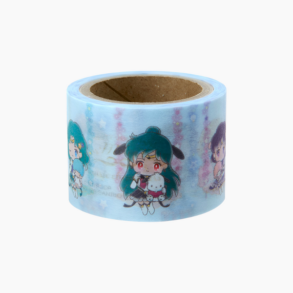 Sailor Moon Cosmos & Sanrio Characters Masking Tape - Blue - Limited Edition