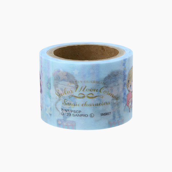 Sailor Moon Cosmos & Sanrio Characters Masking Tape - Blue - Limited Edition