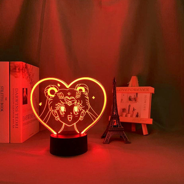 Sailor Moon Heart Shaped Night Light
