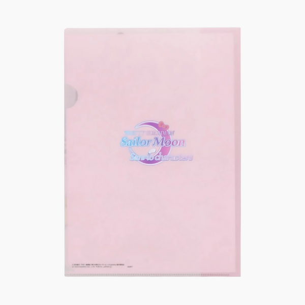 Sailor Moon & Sanrio A4 Clear Folder - Pink - Limited Edition