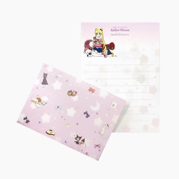 Sailor Moon & Sanrio Letter Set - Purple - Limited Edition