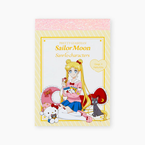 Sailor Moon & Sanrio Memo Pad - Usagi & Hello Kitty - Limited Edition