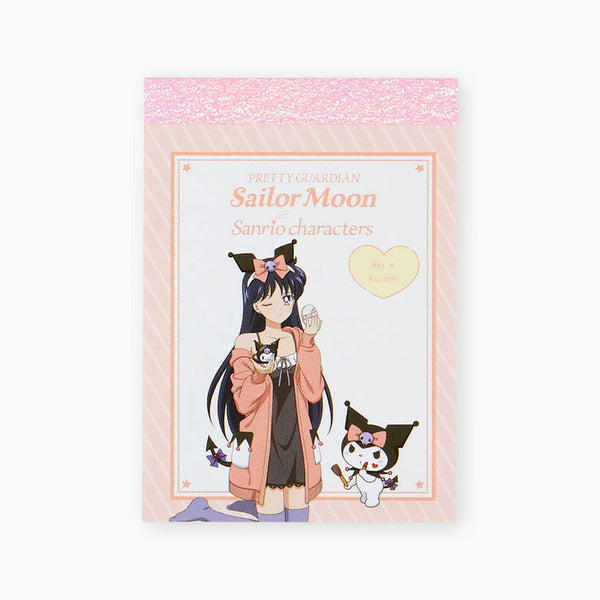 Sailor Moon & Sanrio Memo Pad - Rei Hino & Kuromi - Limited Edition