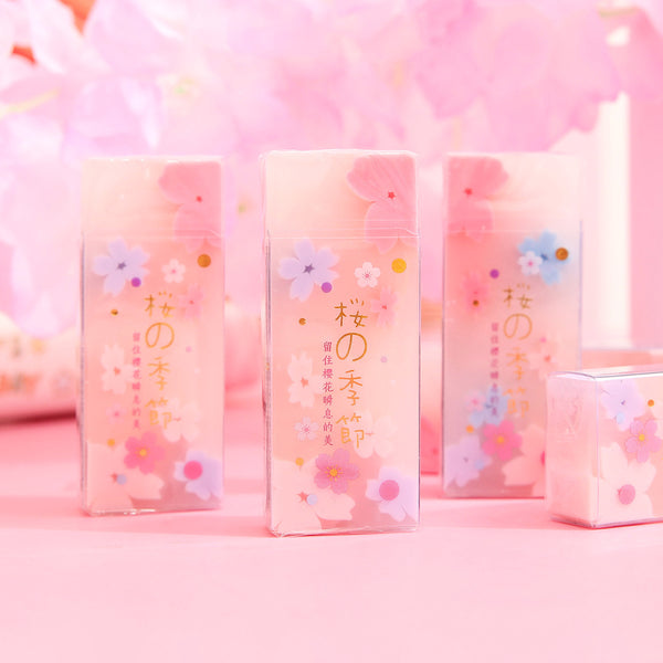 Spring Eraser Sakura Hanami Eraser | Kawaii Pen Shop