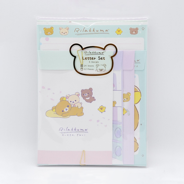 San-X Rilakkuma Letter Set