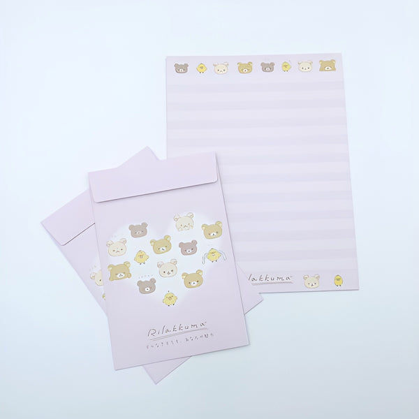 San-X Rilakkuma Letter Set