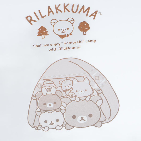 San-x Rilakkuma Flake Stickers - Camping