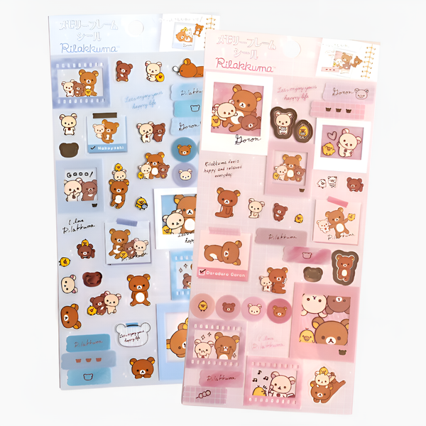 San-x Rilakkuma Frame Stickers