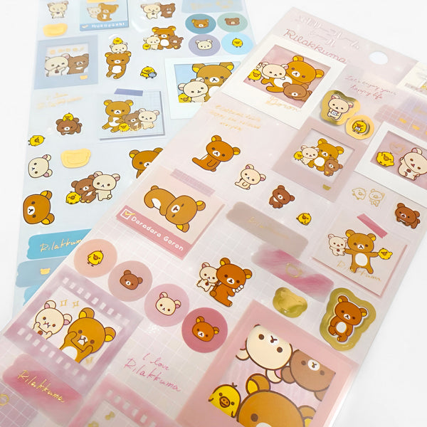 San-x Rilakkuma Frame Stickers