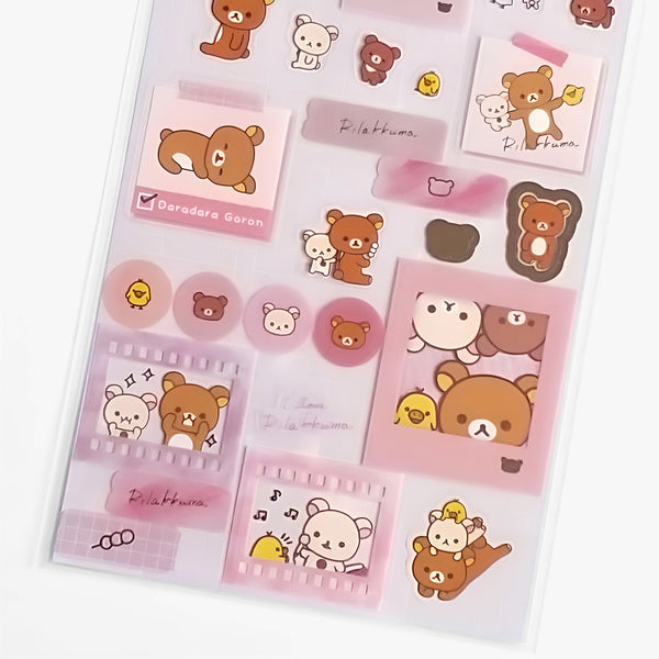 San-x Rilakkuma Frame Stickers