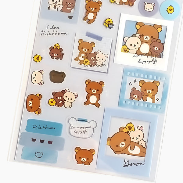 San-x Rilakkuma Frame Stickers