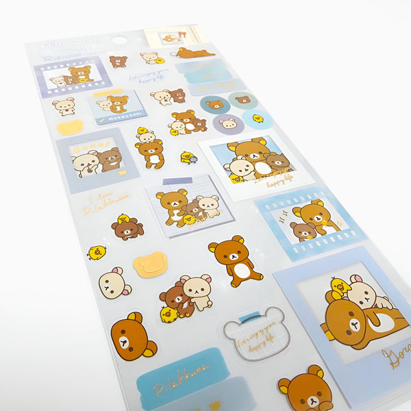 San-x Rilakkuma Frame Stickers