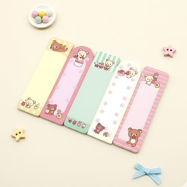 San-x Rilakkuma Index Sticky Notes - Happy Day