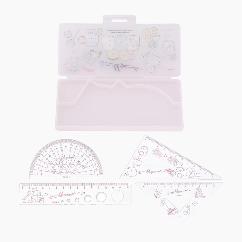 Sumikko Gurashi Folding Ruler - 15/30 cm - Pink — Stationery Pal