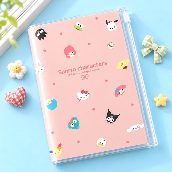 Sanrio 2027 Schedule Book - Sanrio Characters - Pink