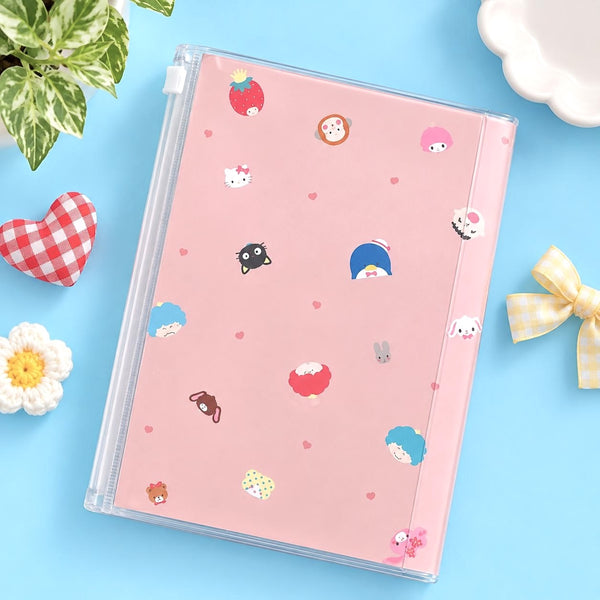 Sanrio 2027 Schedule Book - Sanrio Characters - Pink