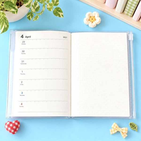 Sanrio 2027 Schedule Book - Sanrio Characters - Pink