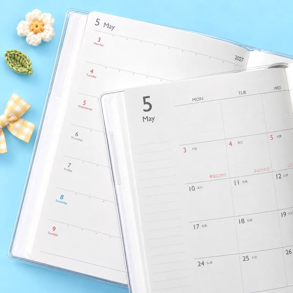 Sanrio 2027 Schedule Book - Sanrio Characters - Pink