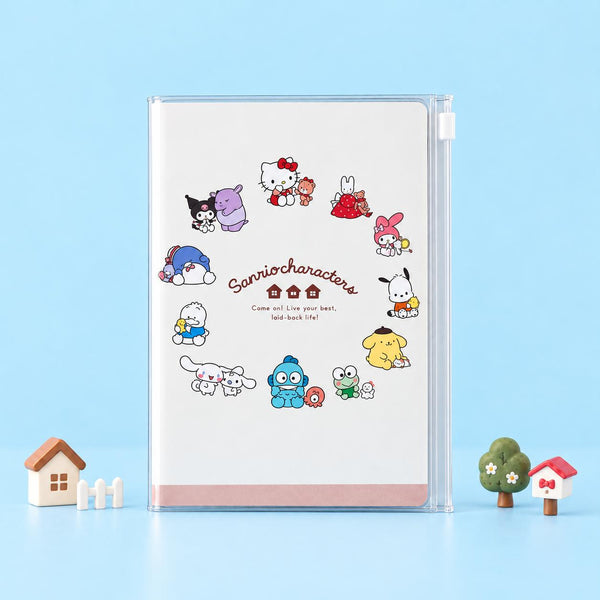 Sanrio 2027 Schedule Book - Sanrio Characters - White