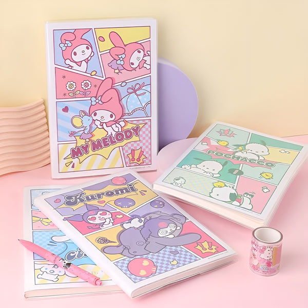 Sanrio A5 Lined Notebook - Limited Comics Edition - ONLY 24 AVAILABLE!