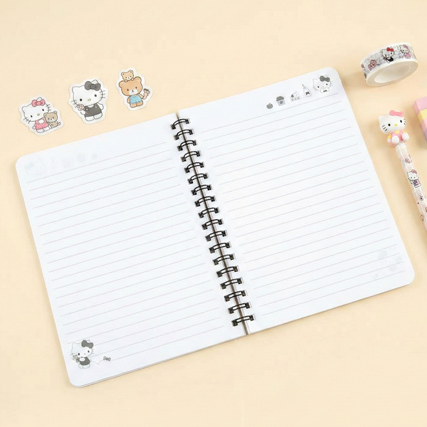 Sanrio B6 Spiral Notebook - Hello Kitty