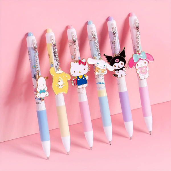 Sanrio Character Ballpoint Pen with Sanrio Pendant