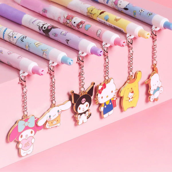 Sanrio Character Ballpoint Pen with Sanrio Pendant