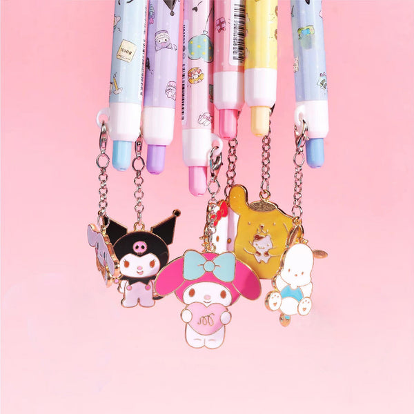 Sanrio Character Ballpoint Pen with Sanrio Pendant