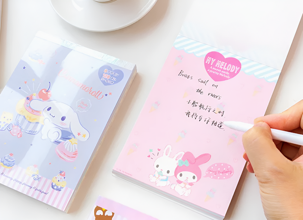 Sanrio Character Memo Pad - Large